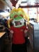 Customer with a Chinese Dragon Hat